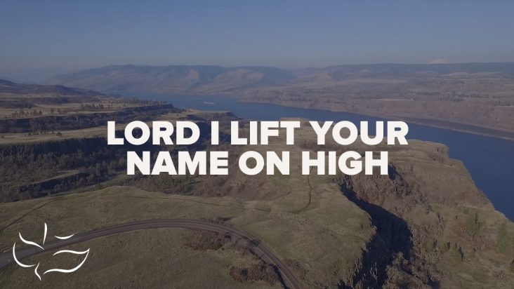 Lord I Lift Your Name on High | Maranatha! Music (Lyric Video)