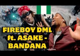 SOUTH AFRICAN REACTS TO NIGERIAN MUSIC! FIREBOY DML ft. ASAKE - BANDANA Reaction #hog #fireboydml