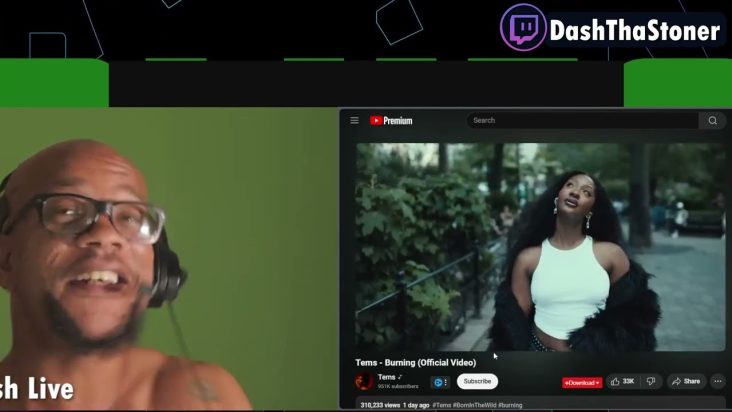 Tems - Burning (Official Video) | Pluto Dash REACTS