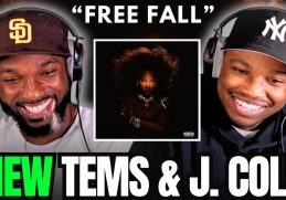 Tems x J. Cole - Free Fall | FIRST REACTION